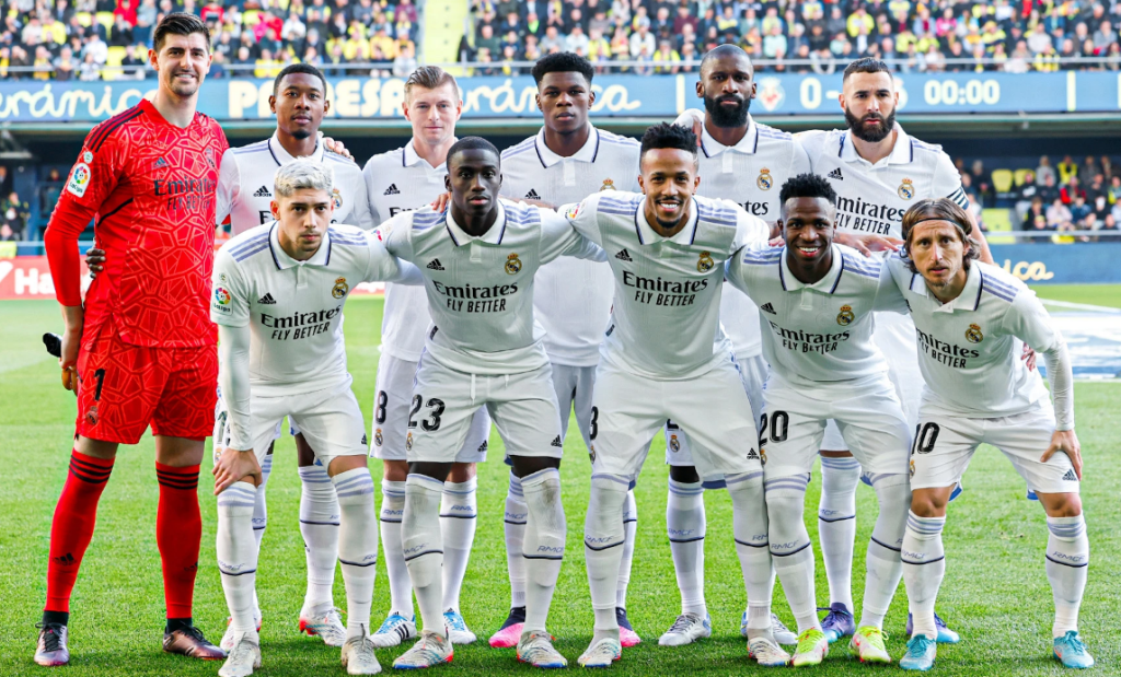 Đội hình Real Madrid sở hữu một loạt các ngôi sao